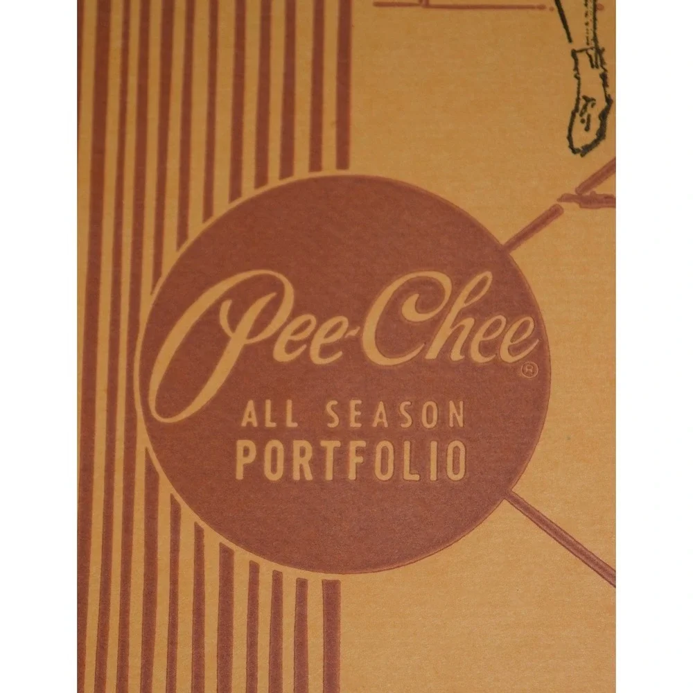 Mead Pee-Chee All Season Portfolio Lot 11 Vintage Peach Sports Folders 33170